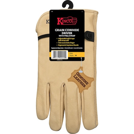 GLOVES DRV FLLGRN TAN XL